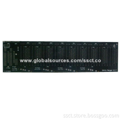 8-layer Back Panel, 0.2/0.2mm Minimum Width/Spacing